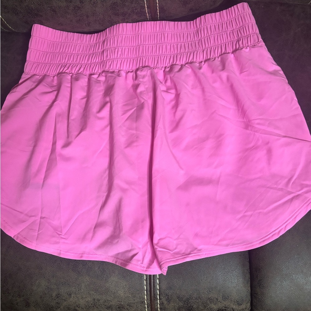 Nike Women’s High-Waisted Tempo Running Shorts Hyper Pink Size XL NWT - Picture 4 of 4